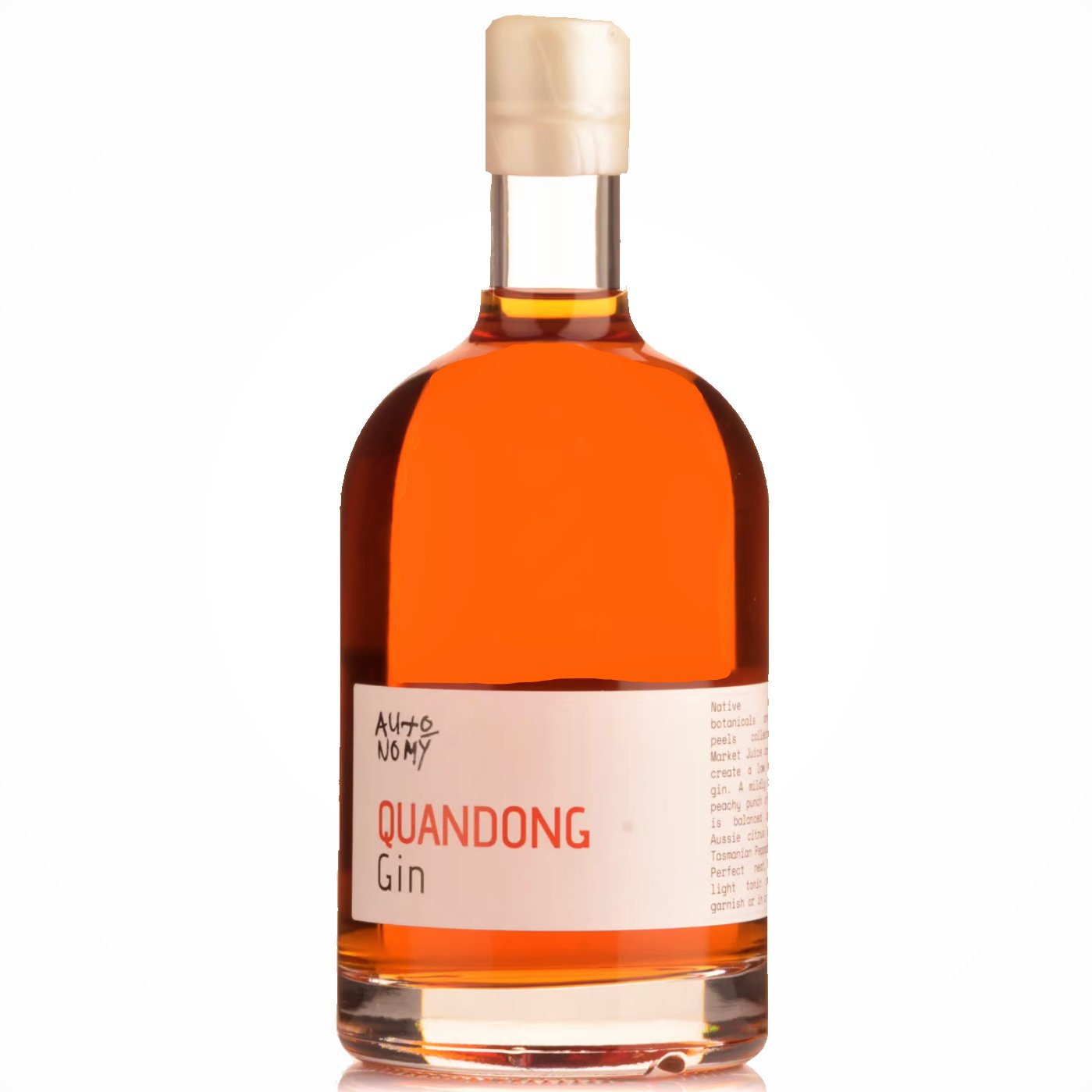 Autonomy Quandong Gin Victoria 40% 500ML - Gin - Liquor Wine Cave