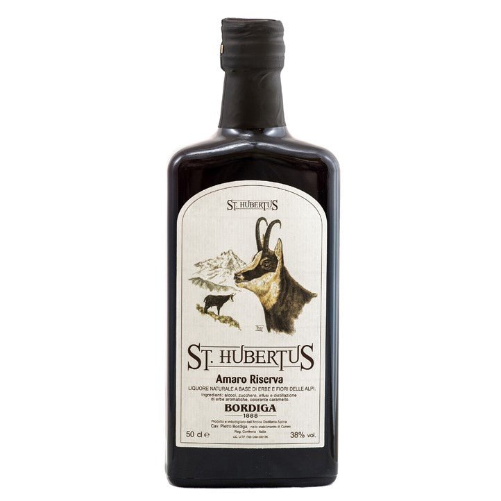 Bordiga Amaro Riserva St. Hubertus 38% 700ML - Aperitif - Liquor Wine Cave