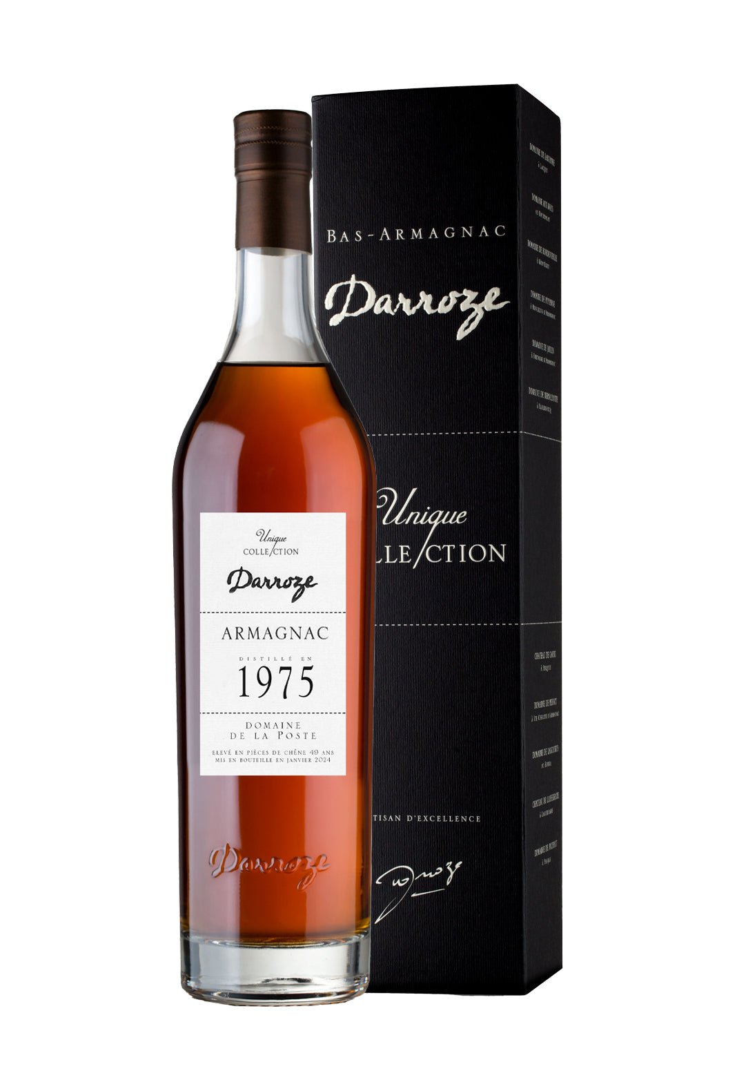 Darroze 1975 La Poste Tenareze Armagnac 48% 700ml - Armagnac - Liquor Wine Cave