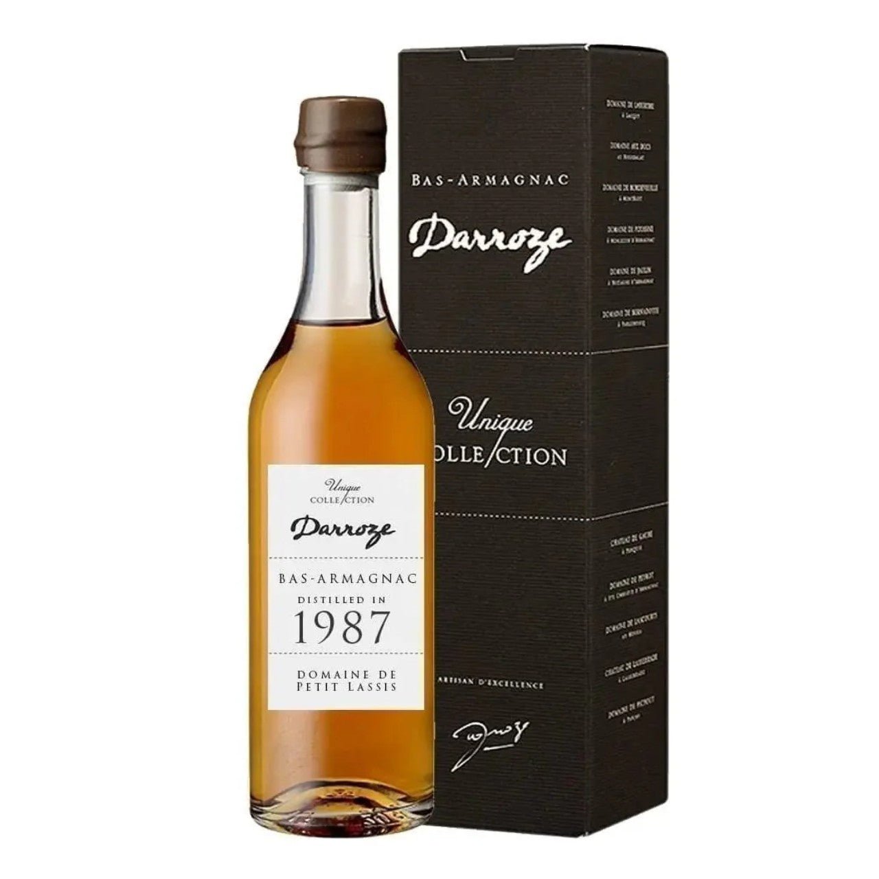 Darroze 1995 Pounon Grand Bas Armagnac 50% 200ml - Brandy - Liquor Wine Cave