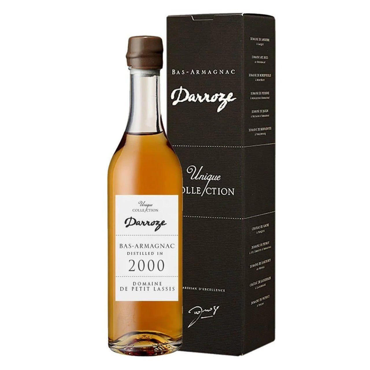 Darroze 2000 Petit Lassis Armagnac 48.6% 200ml - armagnac - Liquor Wine Cave