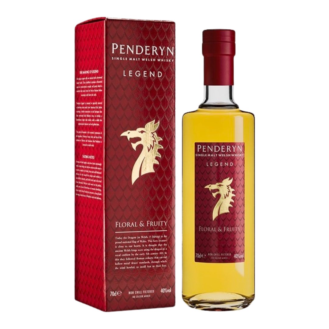 Penderyn Legend Single Malt Welsh Whisky 40% 700ml - Whisky - Liquor Wine Cave