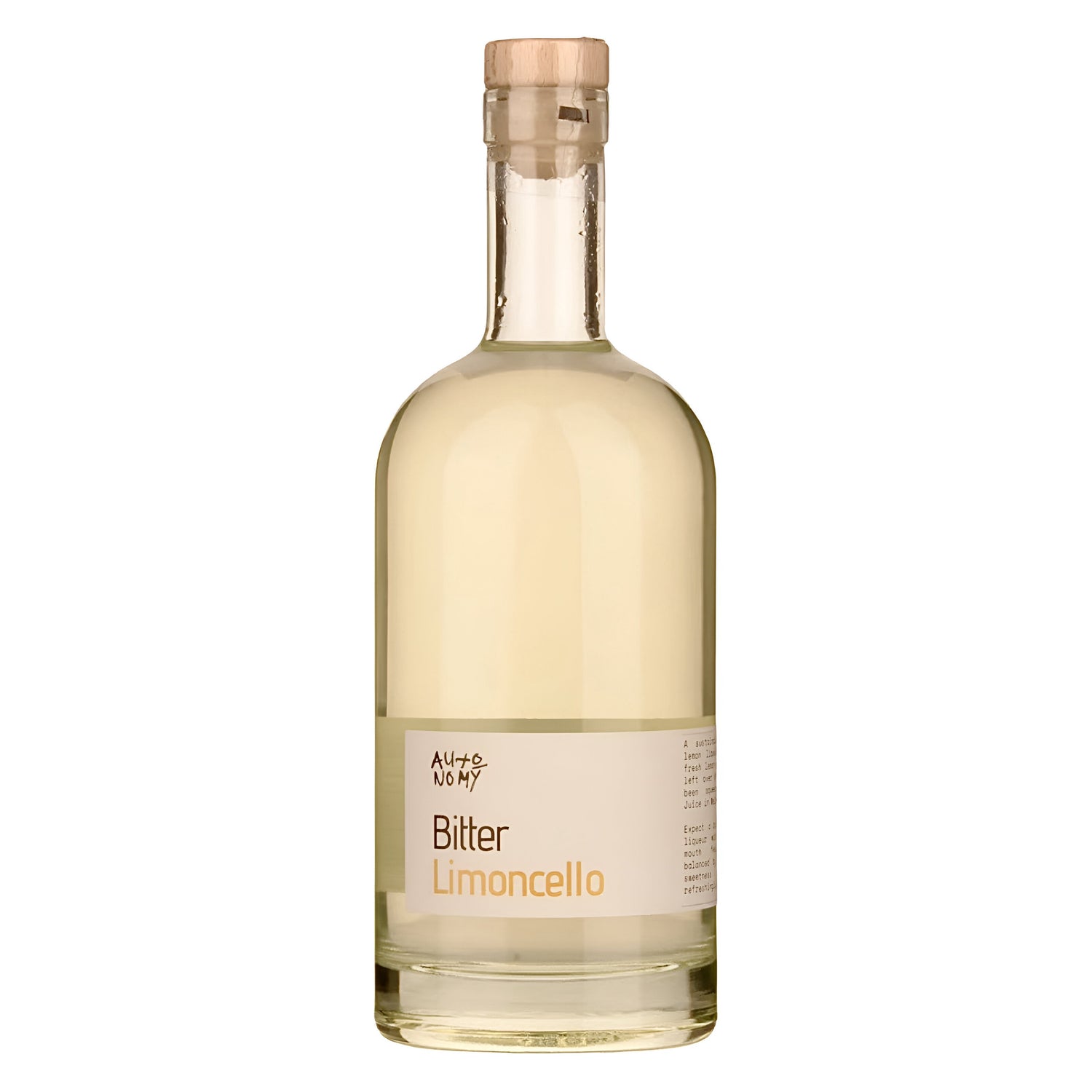 Autonomy Bitter Limoncello 25% 700ML - Aperitif - Liquor Wine Cave