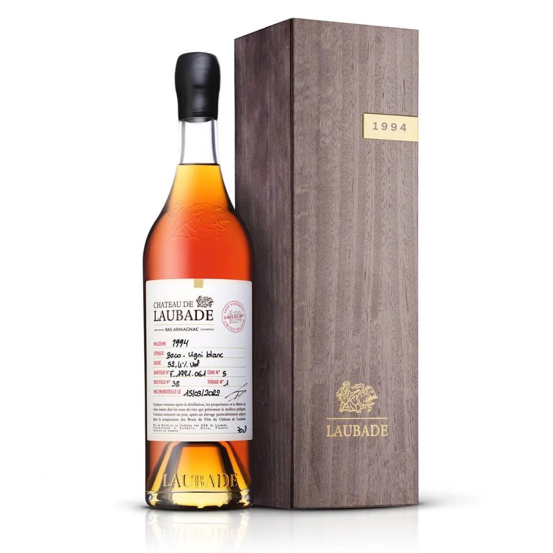 Chateau de Laubade Vintage 1994 Cask Strength Bas Armagnac 51.2% 700ML - Armagnac - Liquor Wine Cave