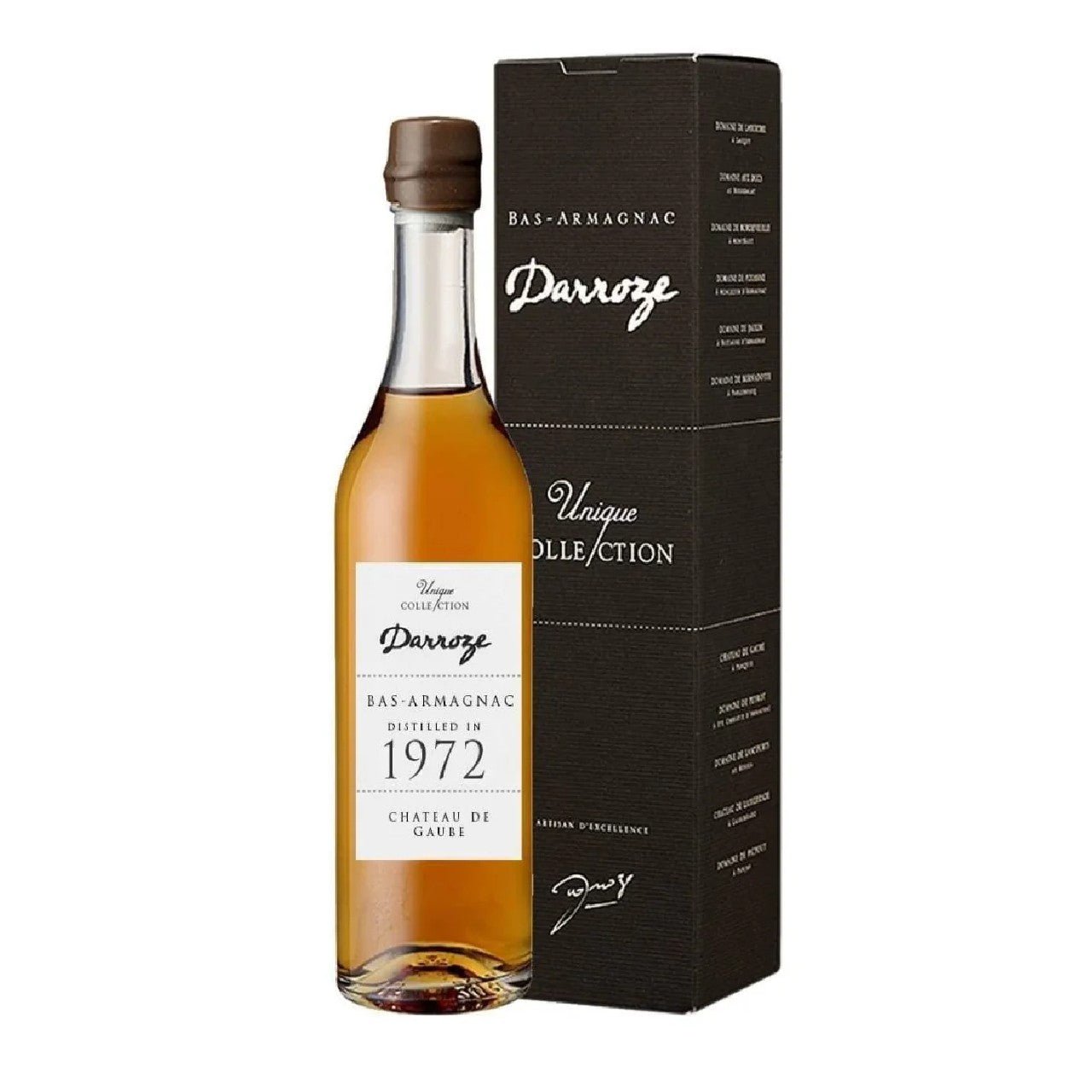 Darroze 1972 Gaube Grand Bas Armagnac 43.4% 200ml - armagnac - Liquor Wine Cave