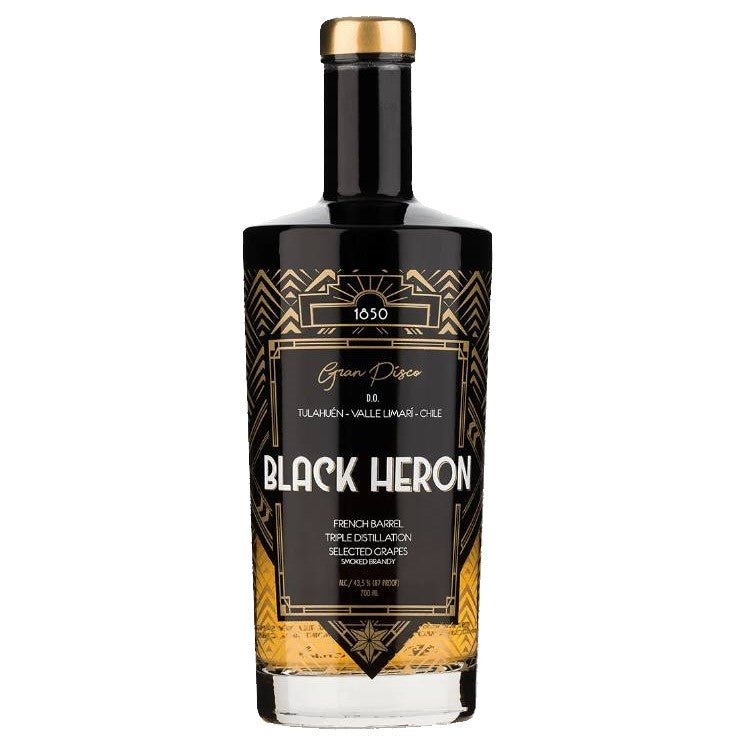 Pisco Ultra Premium Black Heron 43.5% 700mL - Pisco - Liquor Wine Cave