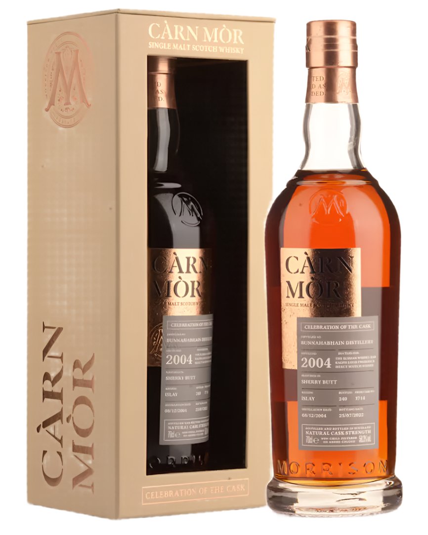 Bunnahabhain 17 Year Old 2004 Carn Mor Celebration of the Cask 3714 For SSW, Elysian & RLF Scotch Whisky 700ml - Whisky - Liquor Wine Cave