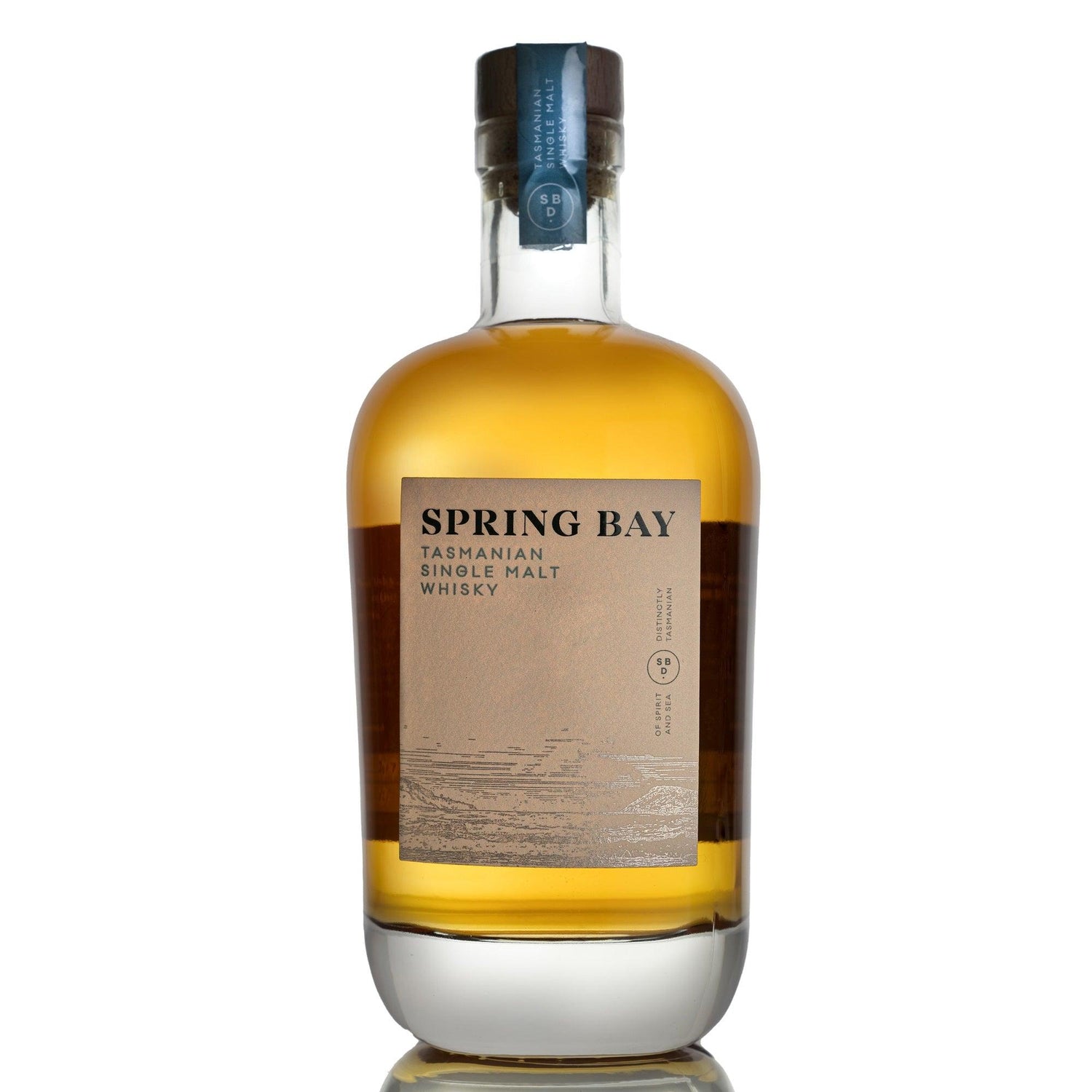 Spring Bay Tasmanian Single Malt Whisky Bourbon 46% 700ML Bottle - Liquor Wine Cave