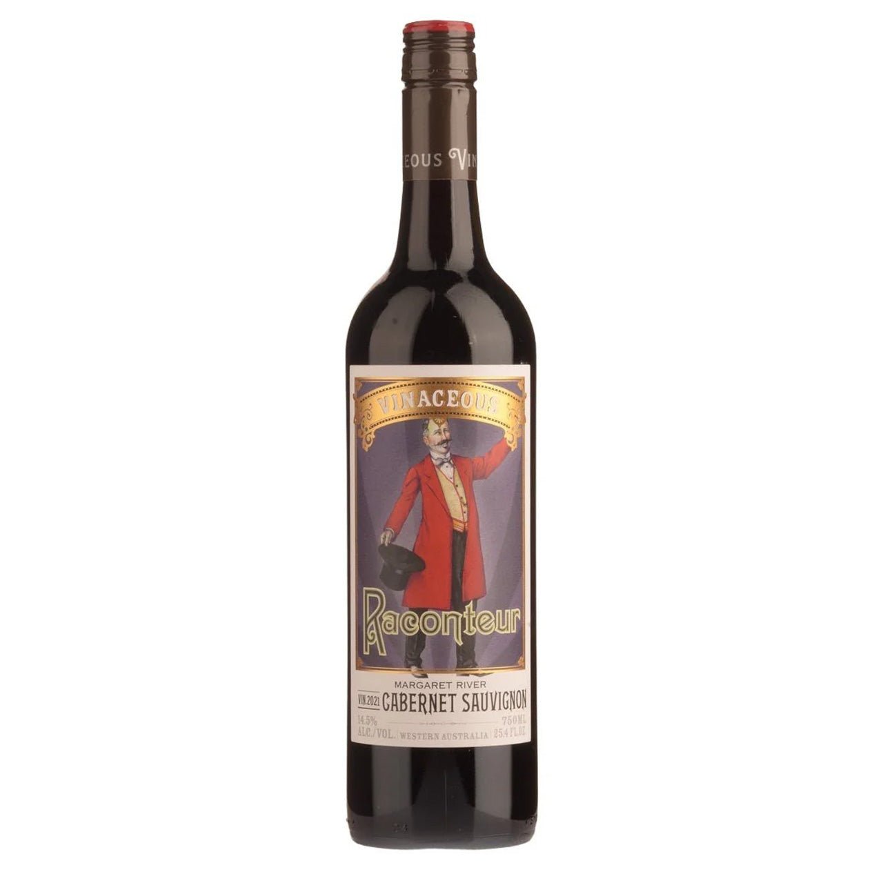 Vinaceous Raconteur Cabernet Sauvignon 2021 - Wine Australia Red - Liquor Wine Cave