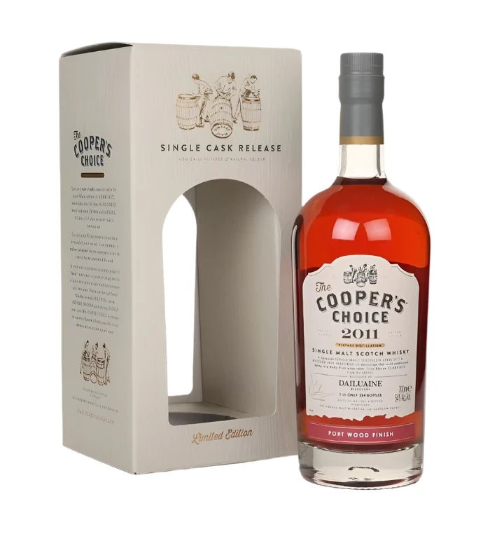 Cooper's Choice Dailuaine 11 Year Old 2011 Port Finish Single Malt Scotch Whisky 700mL - Whisky - Liquor Wine Cave