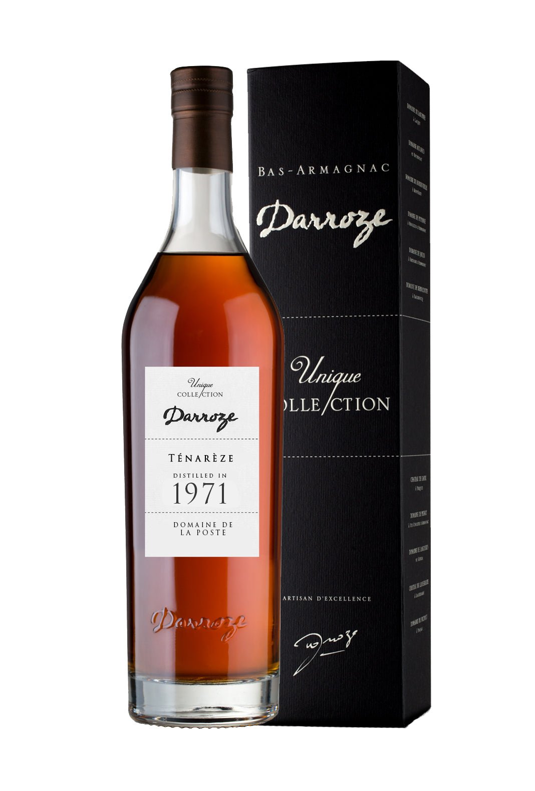 Darroze 1971 La Poste - Tenareze Armagnac 46% 700ml - Armagnac - Liquor Wine Cave