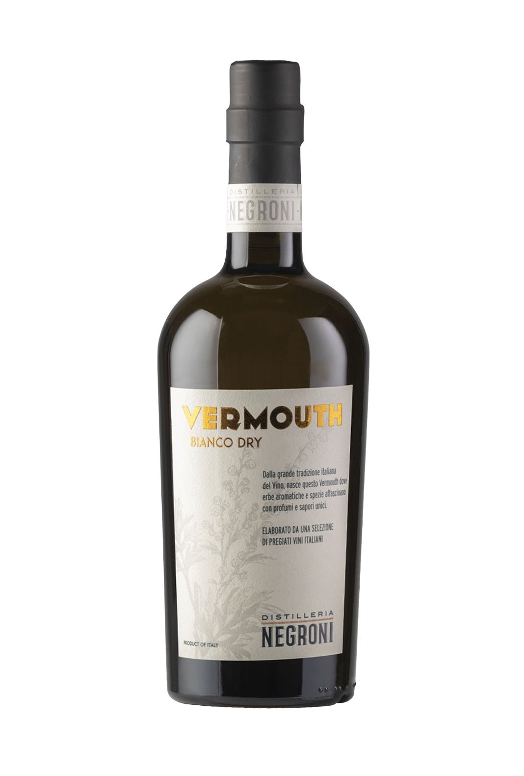 Distilleria Negroni Vermouth Bianco 18% 750ml - Vermouth - Liquor Wine Cave