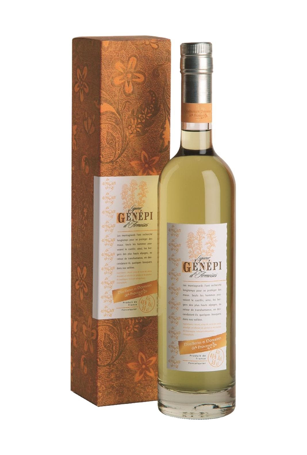 Distillerie et Domaines de Provence Liqueur de Genepi 40% 500ml | Liqueurs | Shop online at Spirits of France