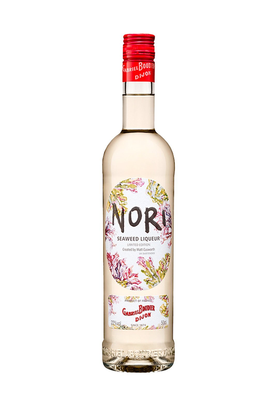 Gabriel Boudier Nori Seaweed Liqueur 22% 500ml | Liqueurs | Shop online at Spirits of France