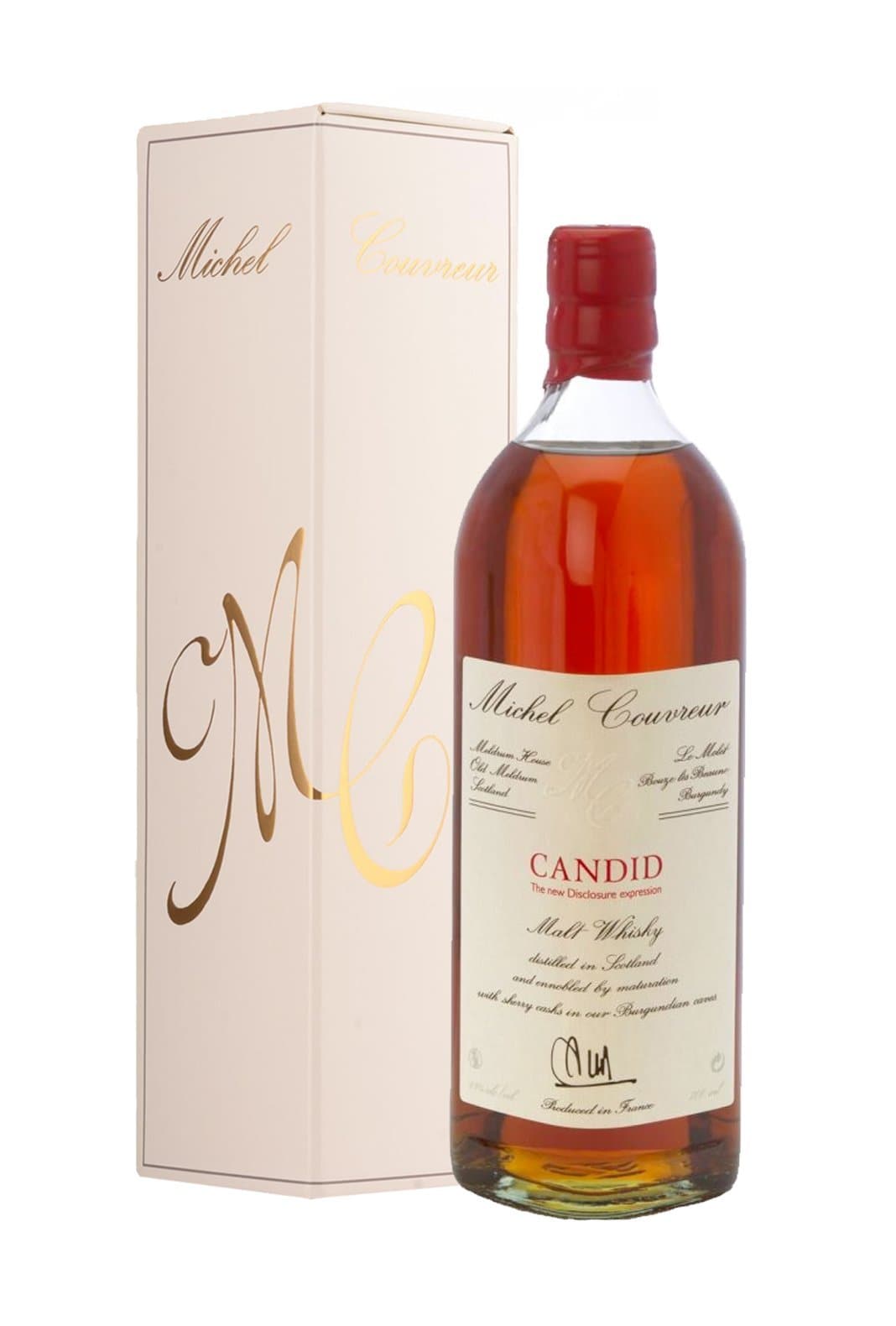 Michel Couvreur Whisky Candid 43% 700ML | Whiskey | Shop online at Spirits of France