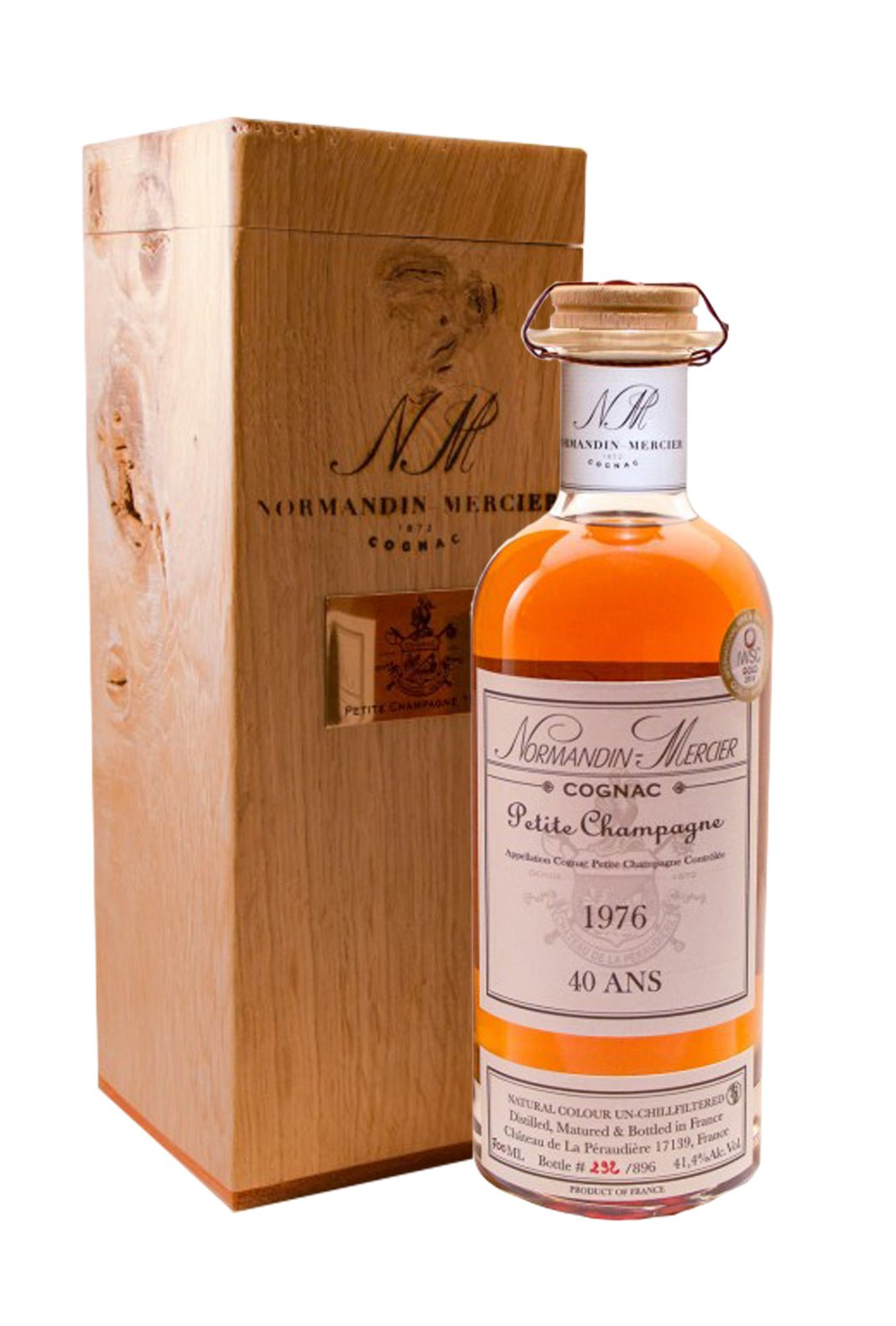 Normandin-Mercier Cognac Petite Champagne 1976 41.4% 500ml - Cognac - Liquor Wine Cave