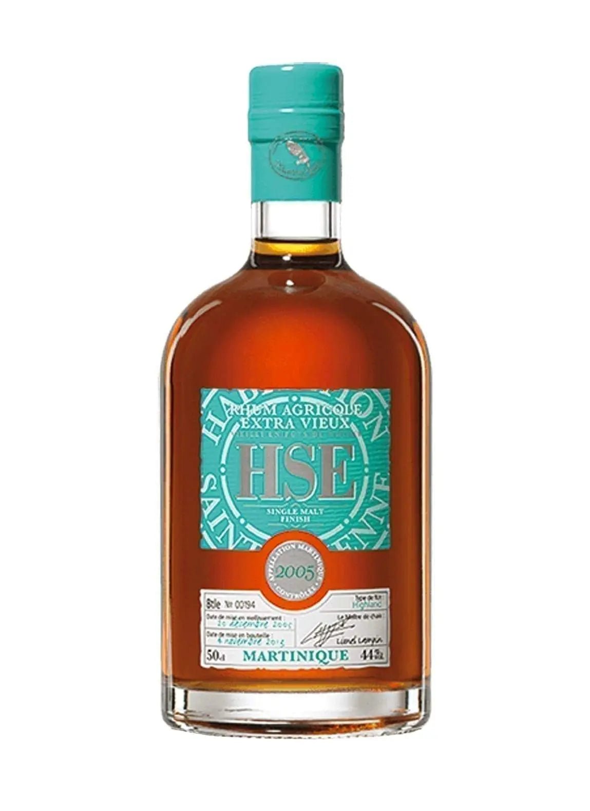 Habitation St Etienne Rum 2005 Highland Finish 44% 500ml - Rum - Liquor Wine Cave