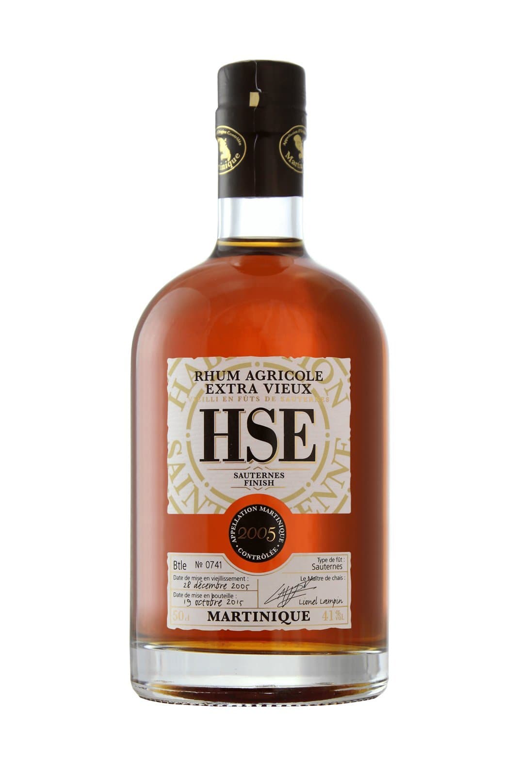 Habitation St Etienne Rum Agricole Vieux 2005 Sauternes cask 41% 500ml | Rum | Shop online at Spirits of France