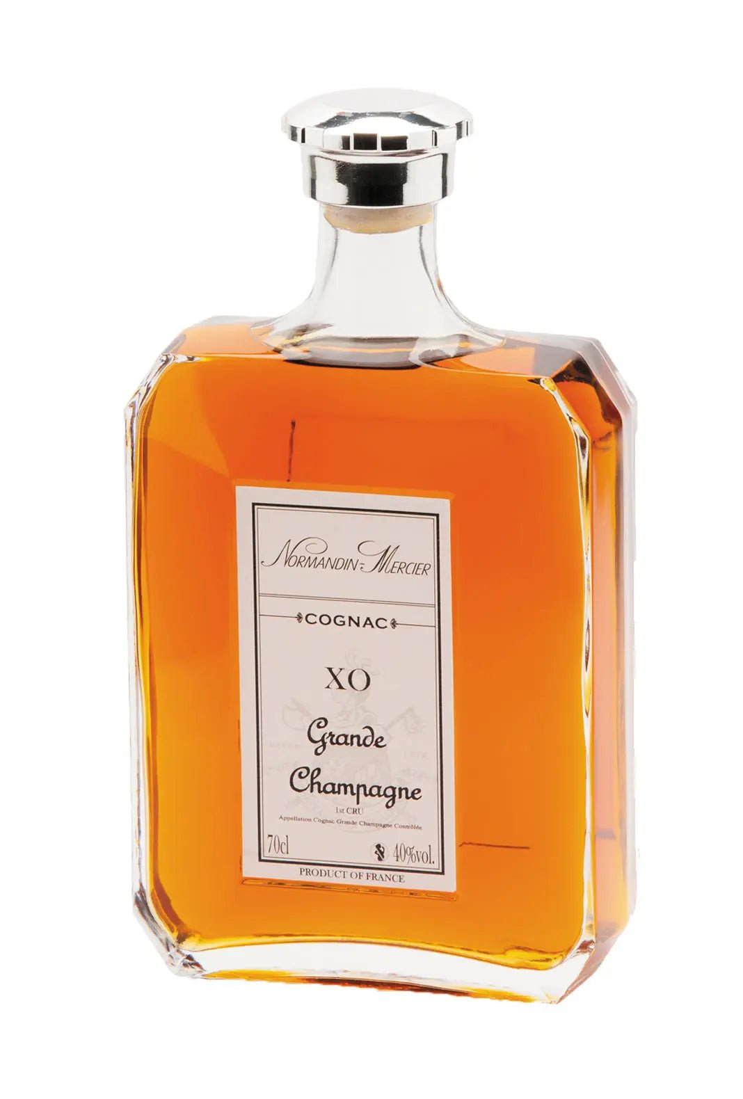 Normandin-Mercier Cognac XO 30yrs Grande Champagne 40% 700ml CARAFE - Cognac > Grande Champagne - Liquor Wine Cave