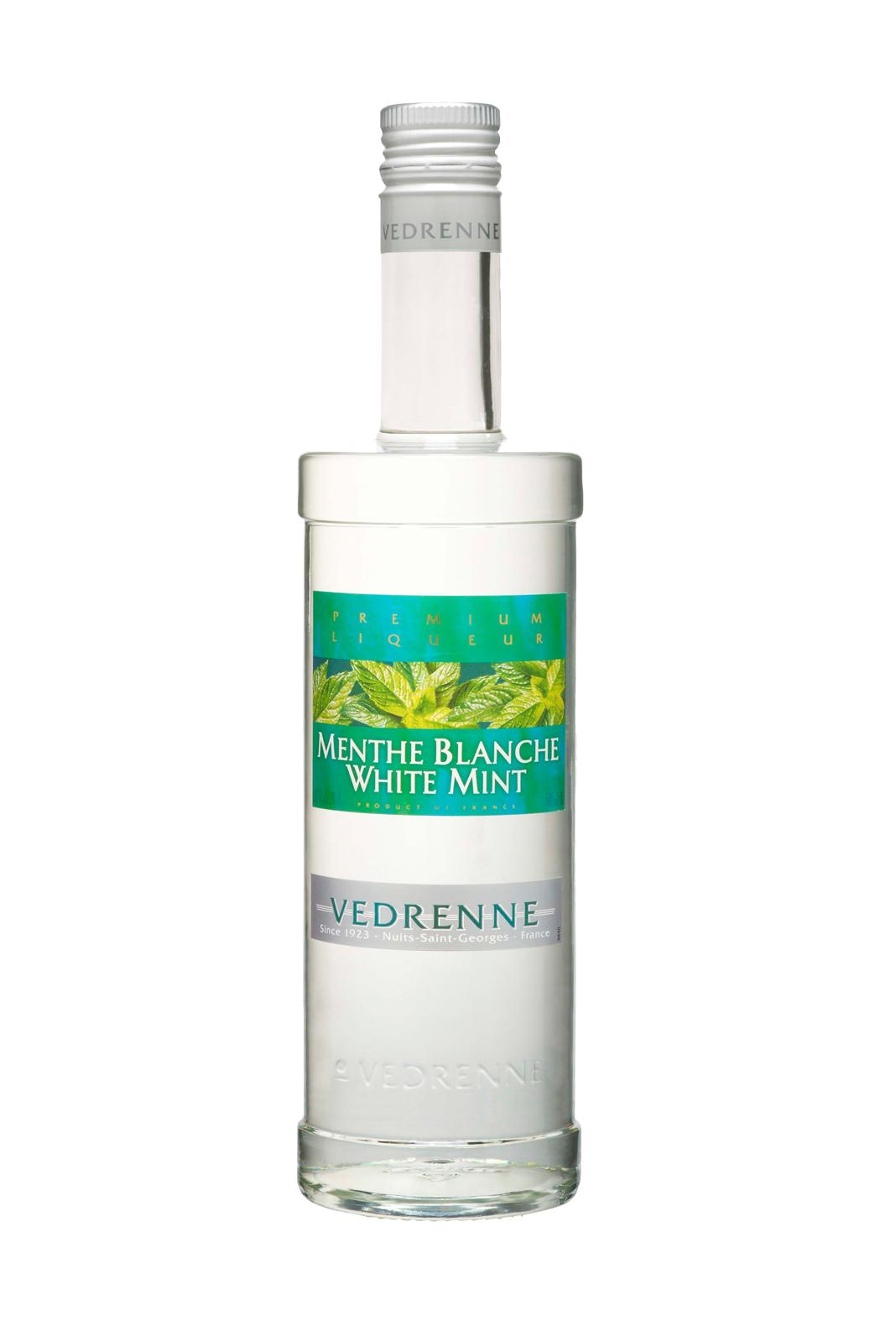 Vedrenne Liqueur de Menthe Blanche (White Mint) 18% 500ml - Fruit Liqueur - Liquor Wine Cave