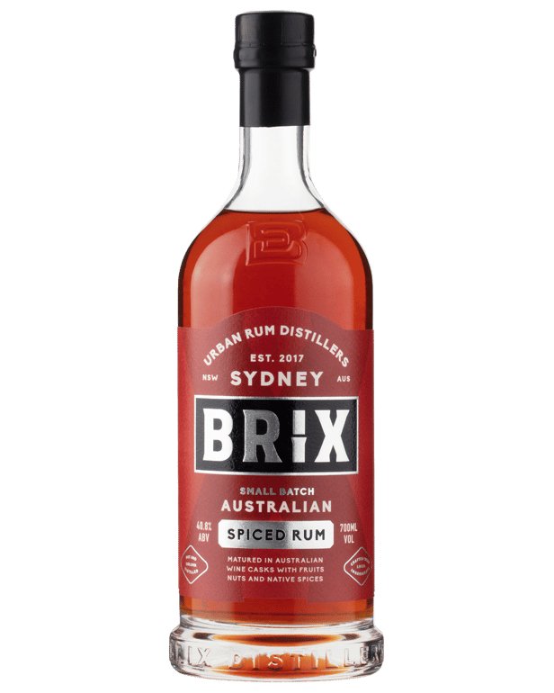 BRIX SPICED RUM 700ML 41% - RUM - Liquor Wine Cave